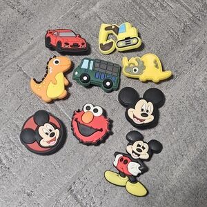 Character/Truck(s) Croc Charms Set